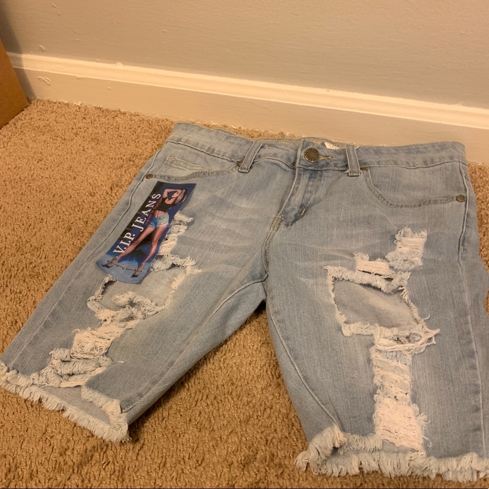 ‼️NEW WITH TAGS‼️ V.I.P JEAN SHORTS